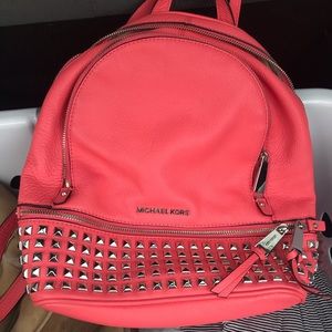 LIKE NEW Michael Kors Studded Backpack